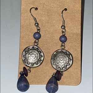 Sterling native inspired earrings